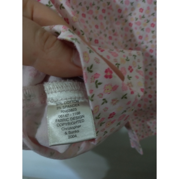 Christopher & Banks 2000's Y2K Floral Kawaii Cute Pencil Mini Skirt - Picture 6 of 6